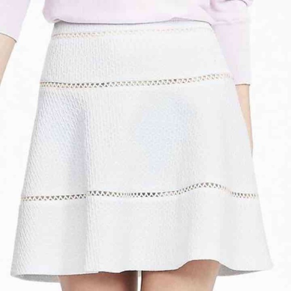 Banana Republic Dresses & Skirts - Banana Republic White Skater Skirt NWOT